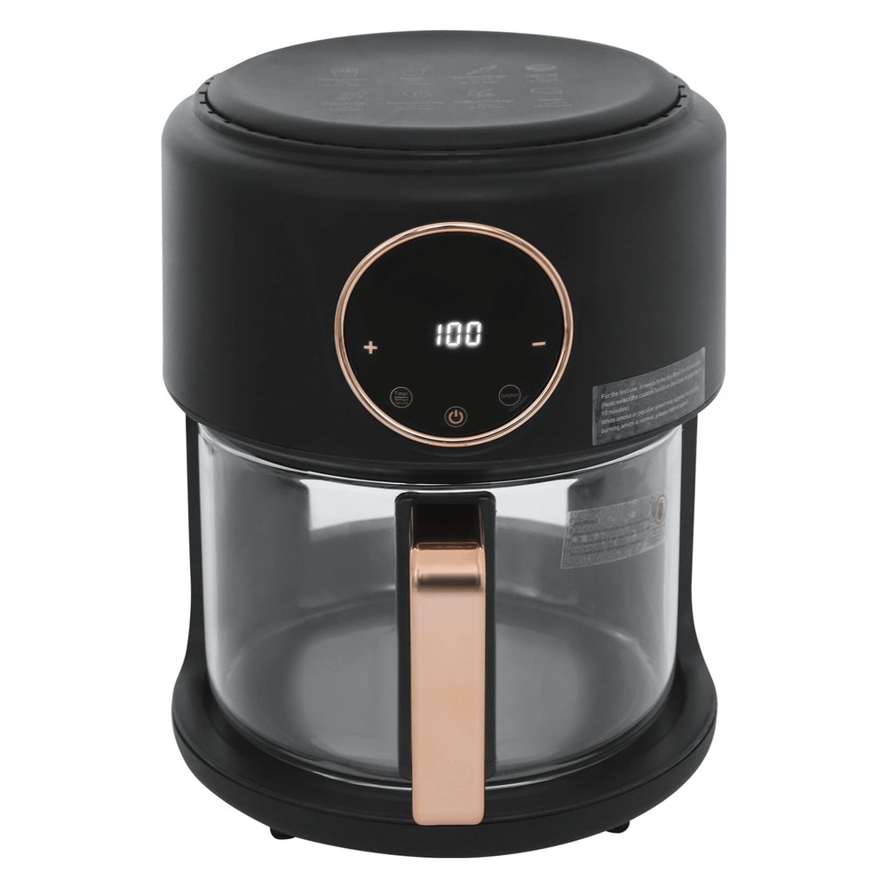 Glass Air Fryer 360 Viewable With Touch Control Healthy Cooking Made Easy 1
