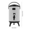 Insulated Beverage Dispenser With Thermometer Hot Cold Drink Server 9