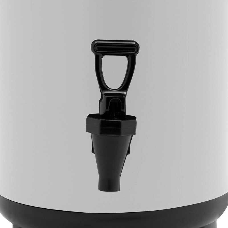 Insulated Beverage Dispenser With Thermometer Hot Cold Drink Server 6