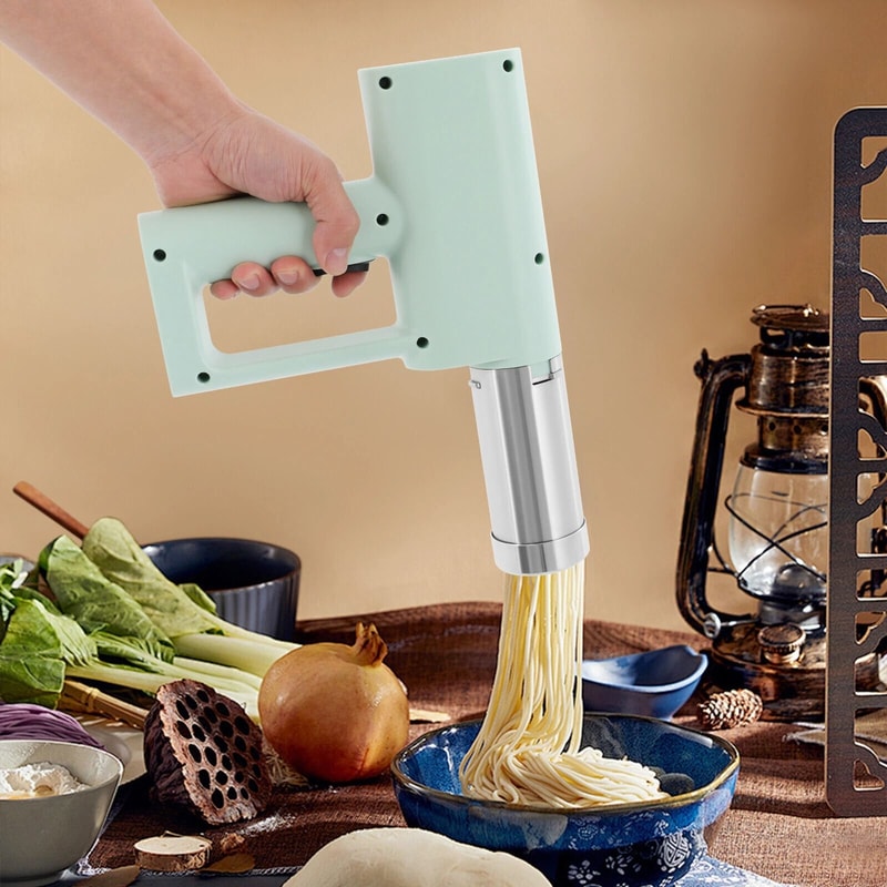 5 In 1 Electric Pasta Maker Machine Portable Handheld Kitchen Pasta Maker For Fresh Homemade Pasta 3