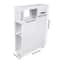 Premium Slim Bathroom Storage Cabinet Narrow Freestanding Bathroom Floor Cabinet Organizer 12
