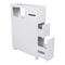 Premium Slim Bathroom Storage Cabinet Narrow Freestanding Bathroom Floor Cabinet Organizer 7