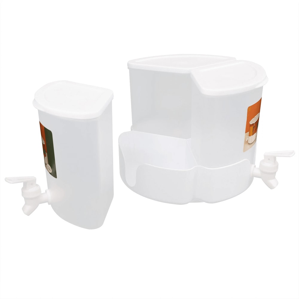 Premium Rotating Beverage Dispenser Compartment Party Drink Station 3