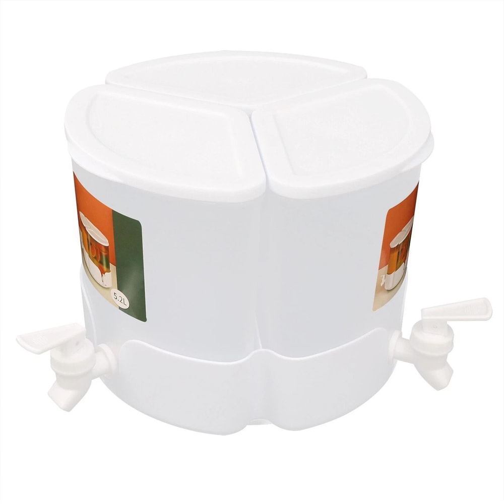 Premium Rotating Beverage Dispenser Compartment Party Drink Station 10