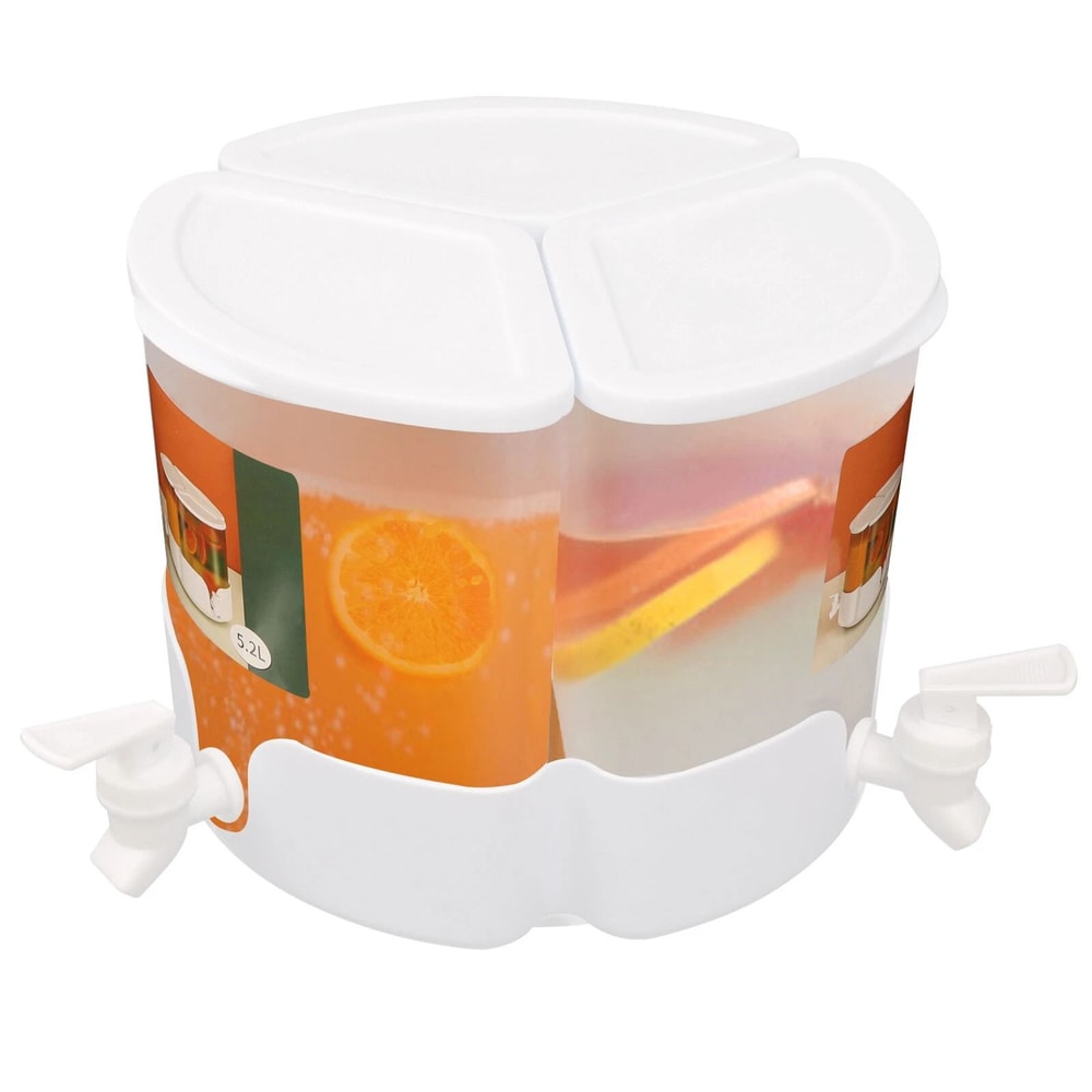 Premium Rotating Beverage Dispenser Compartment Party Drink Station 12