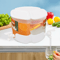 Premium Rotating Beverage Dispenser Compartment Party Drink Station 0
