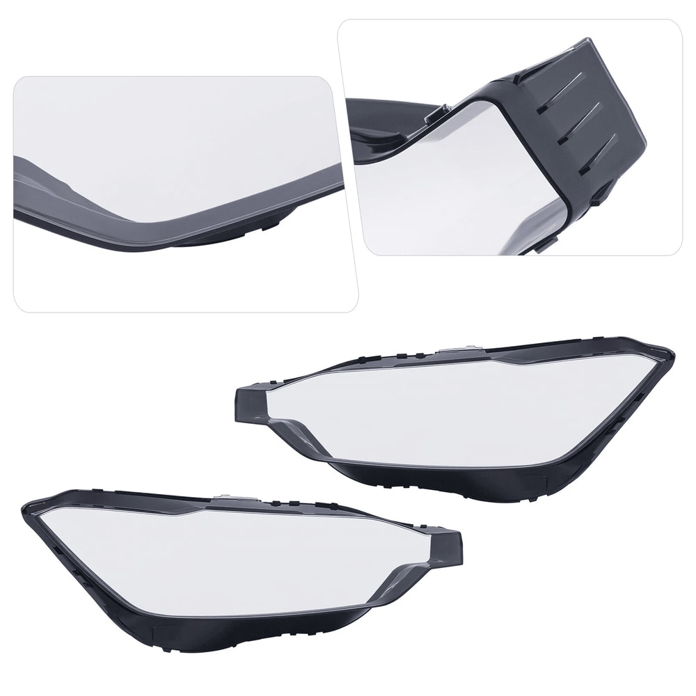 Volvo XC60 Headlight Lens Covers Left Right Side Headlamp Covers For Durable Clear Visibility 8
