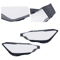 Volvo XC60 Headlight Lens Covers Left Right Side Headlamp Covers For Durable Clear Visibility 8