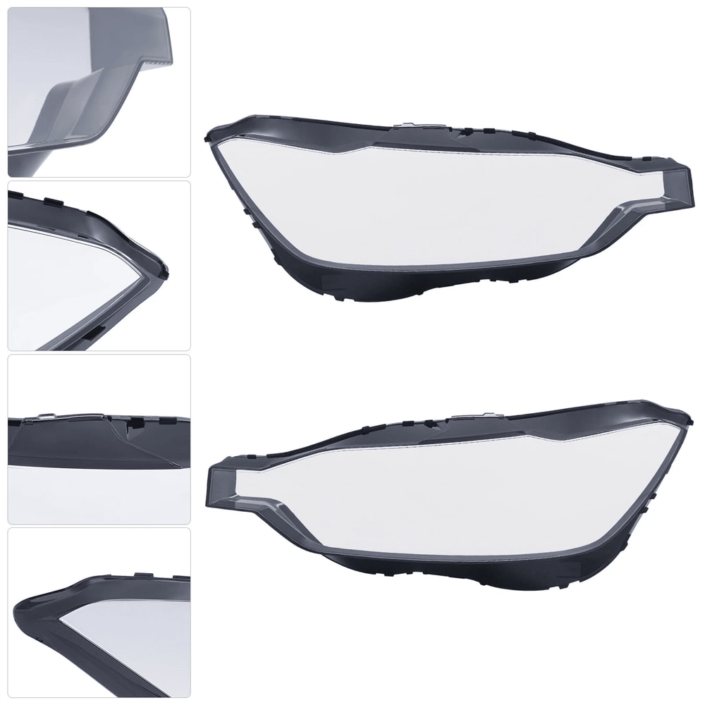 Volvo XC60 Headlight Lens Covers Left Right Side Headlamp Covers For Durable Clear Visibility 9