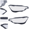 Volvo XC60 Headlight Lens Covers Left Right Side Headlamp Covers For Durable Clear Visibility 9