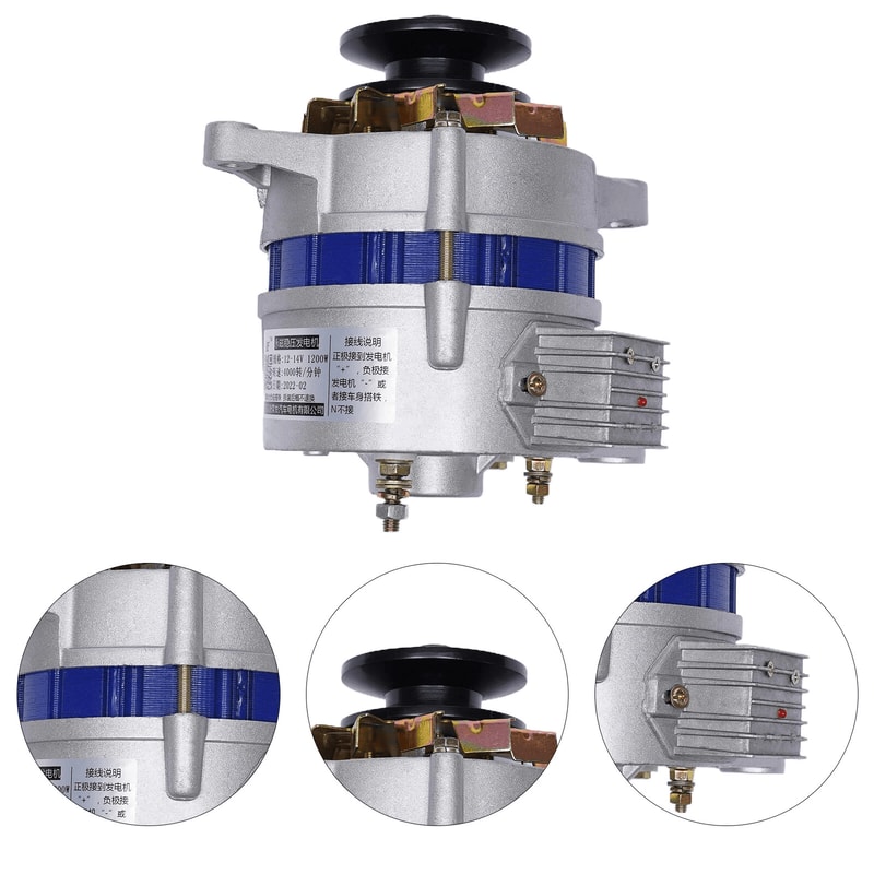 Premium Low RPM Permanent Magnet Alternator Synchronous Generator With Copper Windings 7