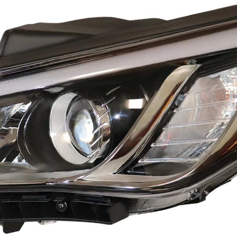 Headlight Set For Hyundai Sonata Left Right Headlamp Assembly OEM Quality Replacement 10