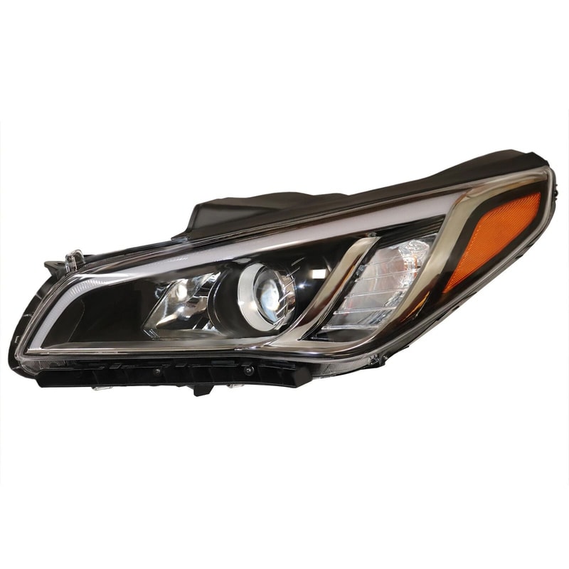 Headlight Set For Hyundai Sonata Left Right Headlamp Assembly OEM Quality Replacement 11