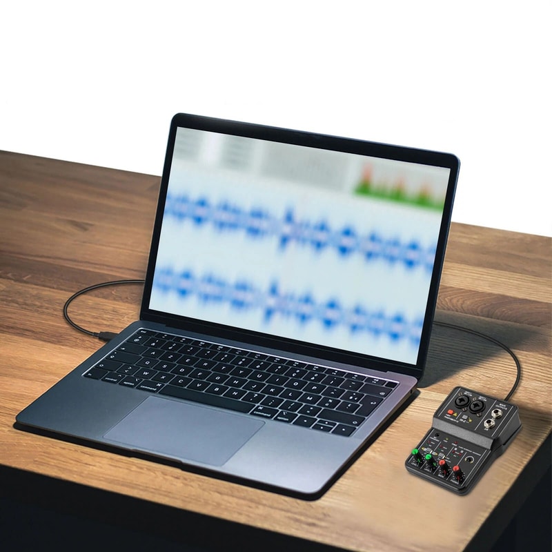 Studio Ready Channel USB Audio Mixer Live Sound Recording Interface 1