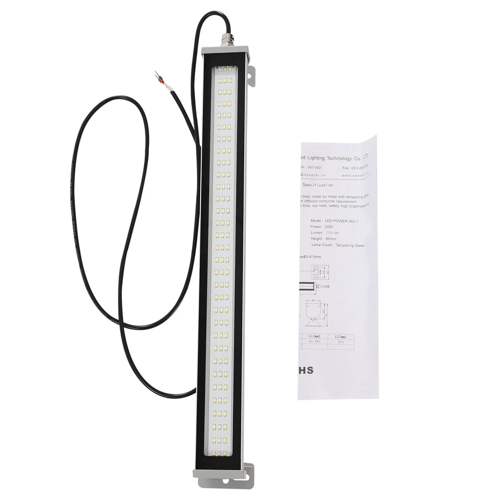 LED Waterproof CNC Machine Work Light Industrial Tube Light With Rating 8