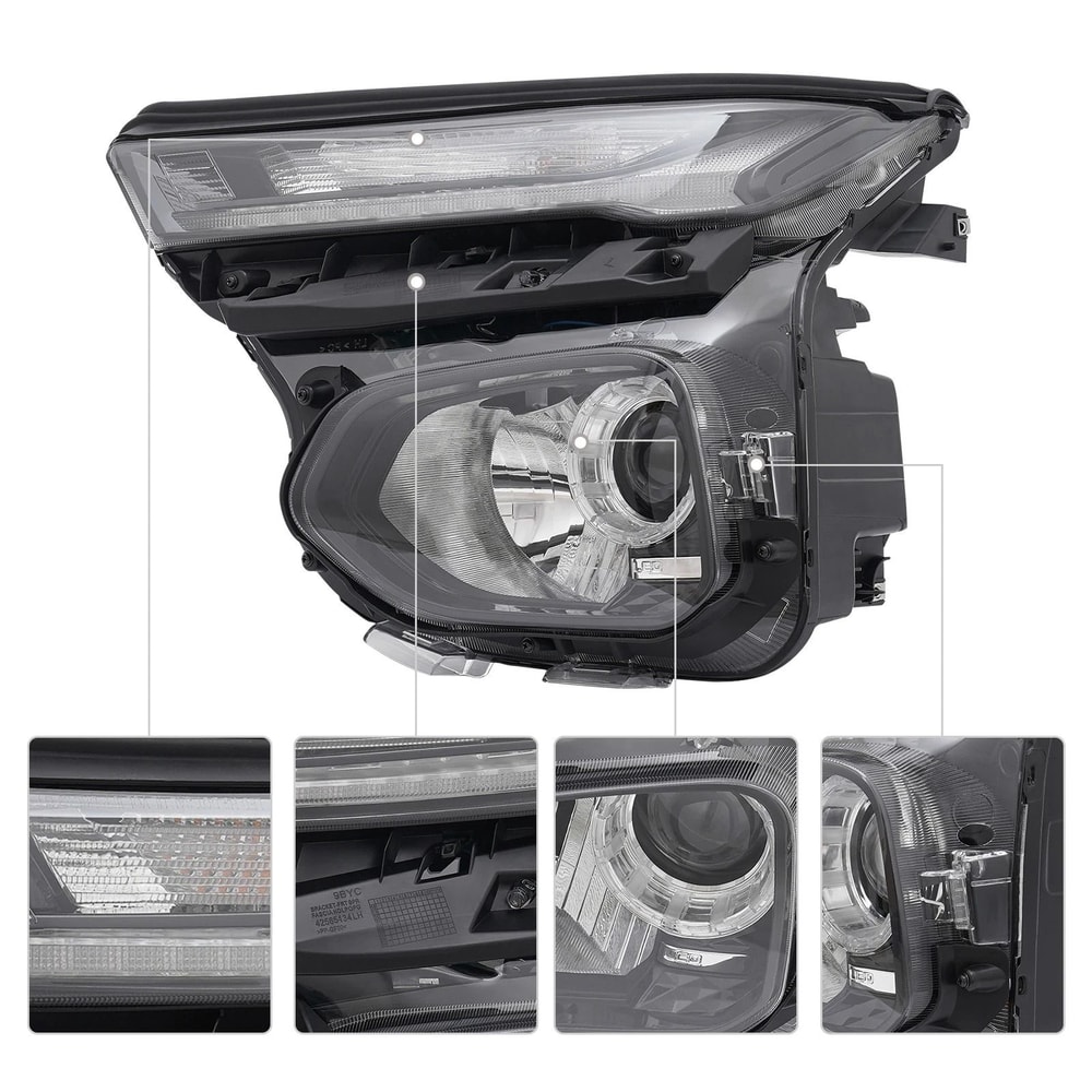 Chevy Trailblazer LED Low Beam Headlight Lamp WDRL Driver Side 10