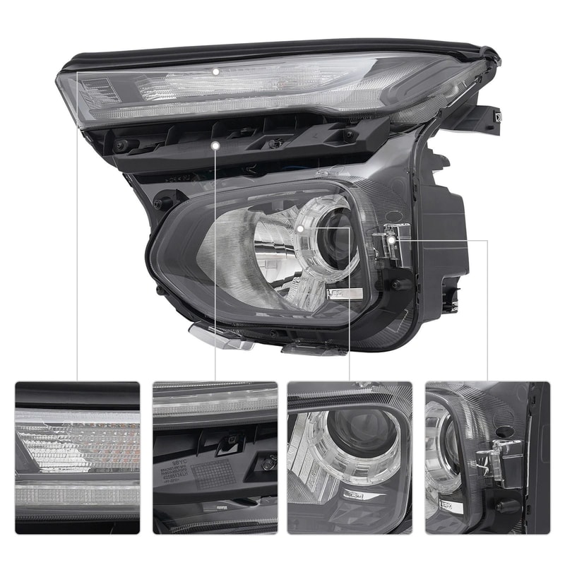 Chevy Trailblazer LED Low Beam Headlight Lamp WDRL Driver Side 10