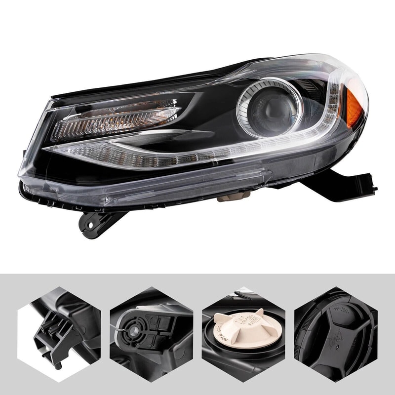 Premium Left Side Chevy Trax Headlight LED DRL Headlamp OEM Replacement 10