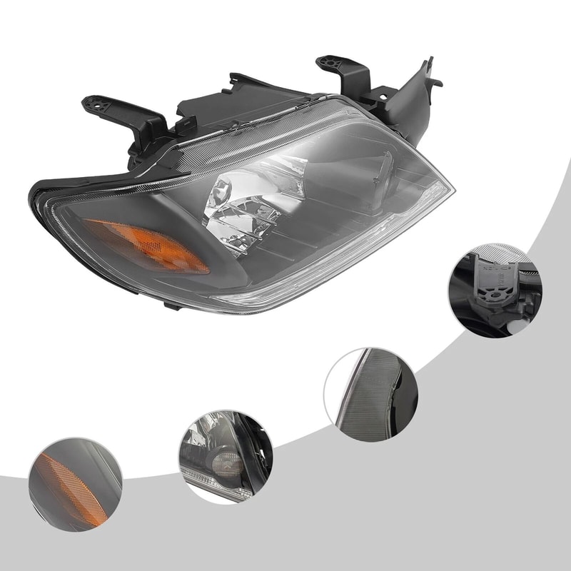 Premium Passenger Side Halogen Headlight Assembly For Mitsubishi Outlander 10