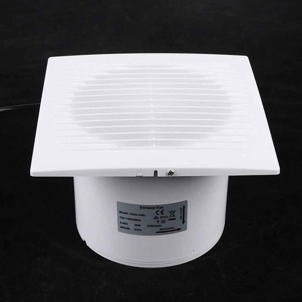 Wall Mounted Silent Exhaust Fan For Toilet Kitchen Ventilation 3