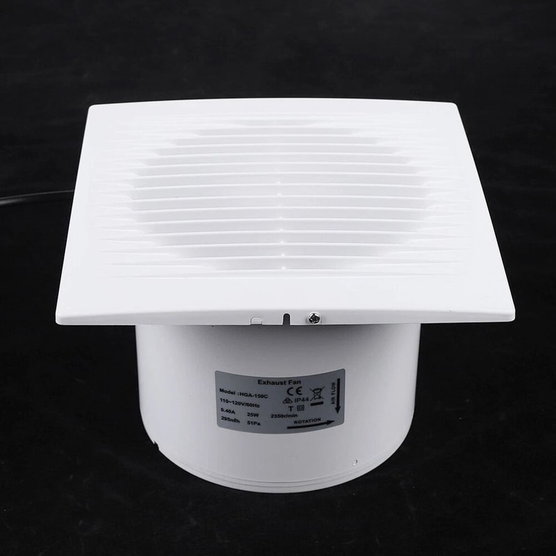 Wall Mounted Silent Exhaust Fan For Toilet Kitchen Ventilation 3