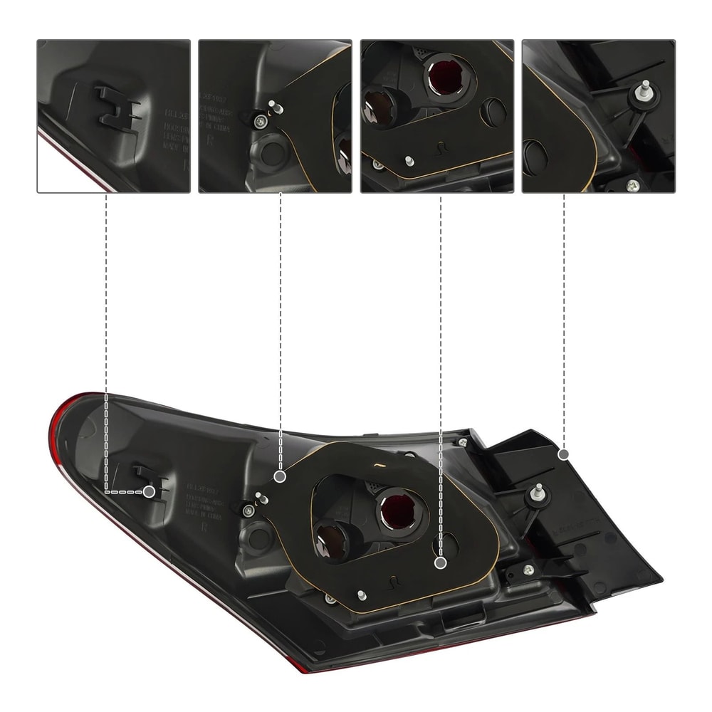 Premium Right Rear Tail Light Replacement For Lexus Halogen 8