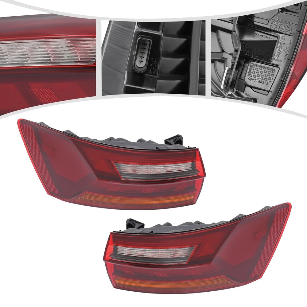 For Volkswagen Jetta LED Tail Lights Left Right Rear Brake Lamps 13