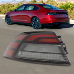 honda accord led outer tail light rear brake lamp left driver side