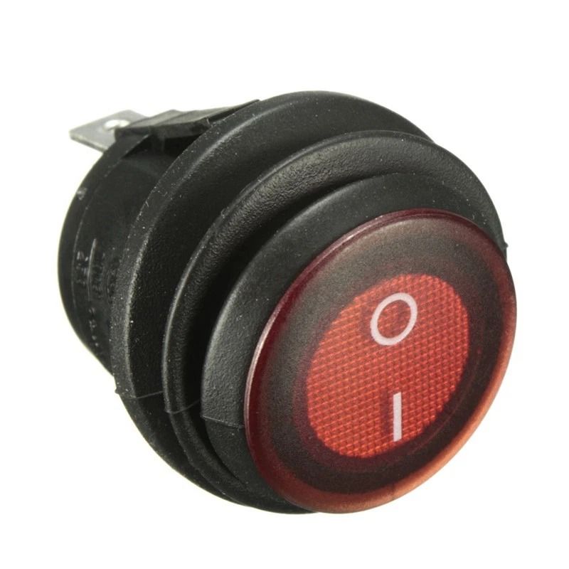 Waterproof DC Rocker Switch For Car Boat LED Light Universal ONOFF 10