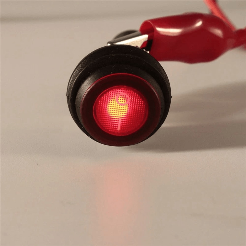 Waterproof DC Rocker Switch For Car Boat LED Light Universal ONOFF 0