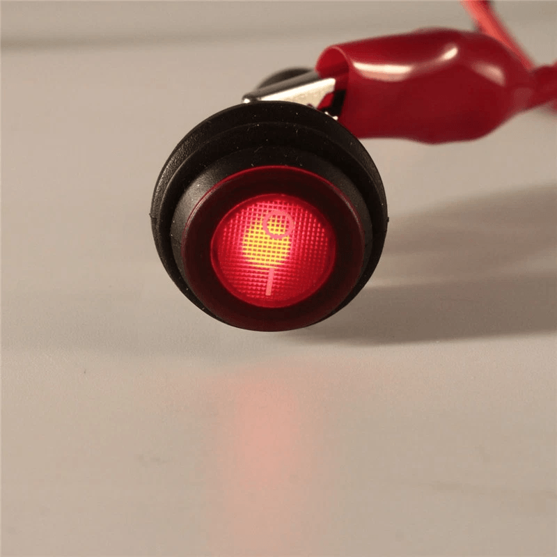 Waterproof DC Rocker Switch For Car Boat LED Light Universal ONOFF 0