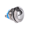 Silver Waterproof Metal Circle Push Button Momentary Horn Switch For CarBoat 2