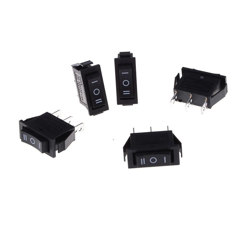 3 Pin SPDT 3 Position Rocker Switch For Cars And DIY Control Panels 6