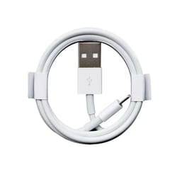 white usb charging cord for airpods 1st gen and pro