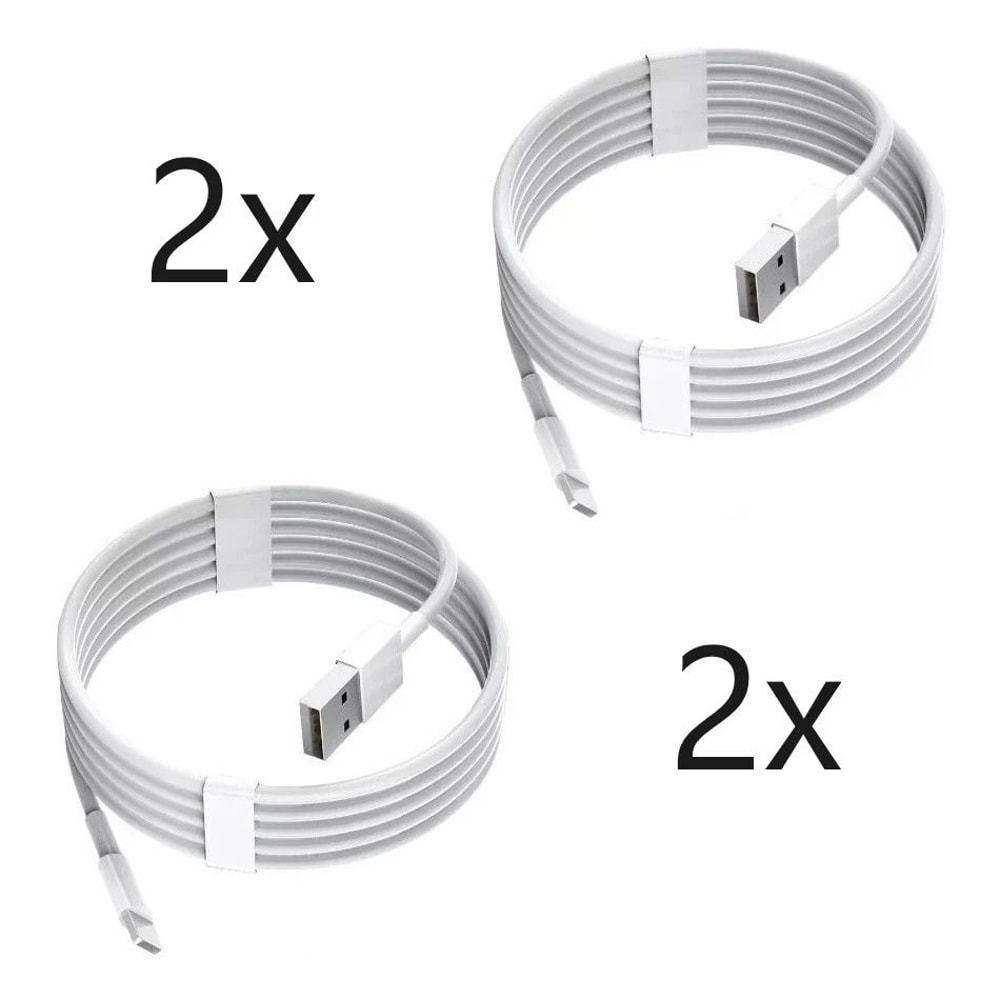 White USB Charging Cord For AirPods 1st Gen And Pro 3