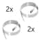 White USB Charging Cord For AirPods 1st Gen And Pro 3