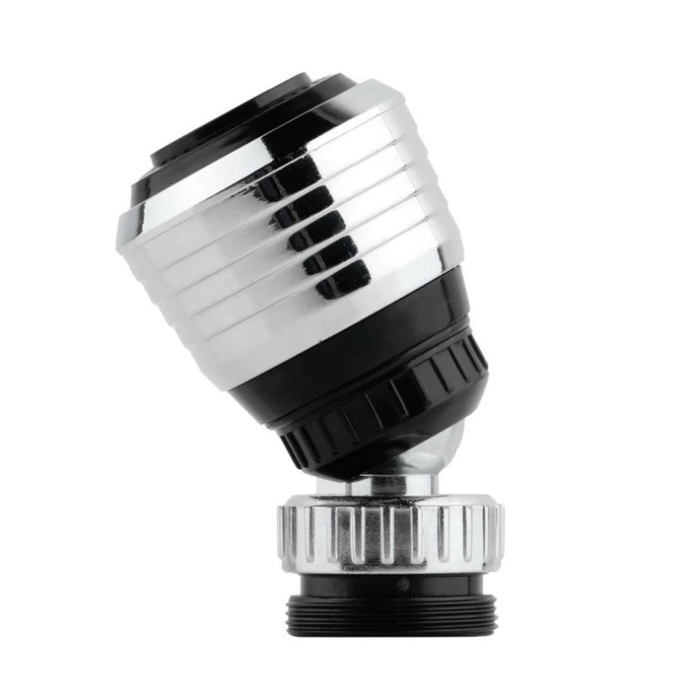 360 Swivel Faucet Aerator Kitchen Faucet Sprayer Chrome Nozzle Adapter 2
