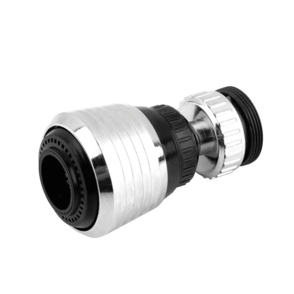 360 Swivel Faucet Aerator Kitchen Faucet Sprayer Chrome Nozzle Adapter 3