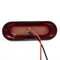 LED Boat Navigation Lights Red Green Universal Chrome Bow Light Set 2