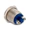 Silver Push Button Switch Waterproof Metal Momentary Horn Switch For Car Boat Golf Cart 1
