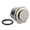Silver Push Button Switch Waterproof Metal Momentary Horn Switch For Car Boat Golf Cart 2