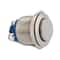 Silver Push Button Switch Waterproof Metal Momentary Horn Switch For Car Boat Golf Cart 3