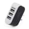3 Port USB Wall Charger Plug With Glowing Light For Universal Cell Phones 0