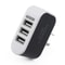 3 Port USB Wall Charger Plug With Glowing Light For Universal Cell Phones 0