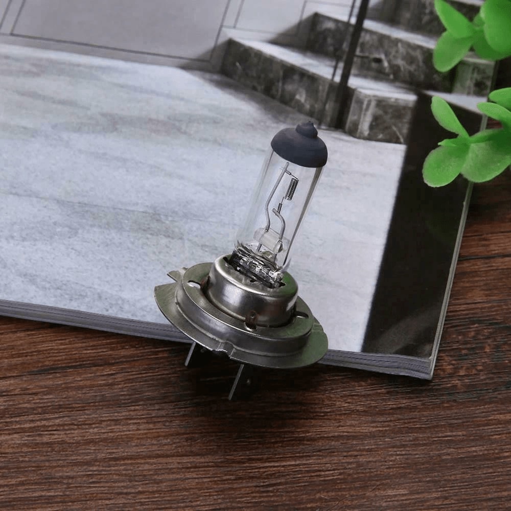 H7 Halogen Bulbs Clear Glass Headlight And Fog Light Pair 6