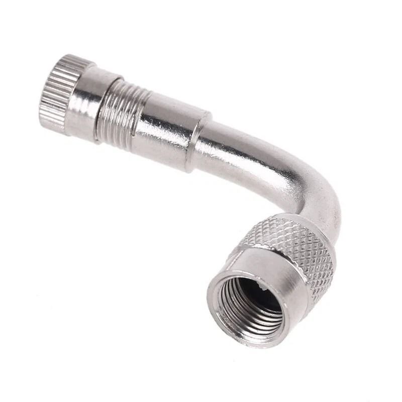 90 Degree Valve Stem Extension For Car Motorcycle RV Tires 2