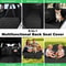 Waterproof Dog Car Seat Cover Hammock Oxford Back Seat Protector 2