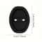 Car Door Lock Cover Set With Carbon Fiber Look Protective Trim 1