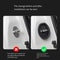 Car Door Lock Cover Set With Carbon Fiber Look Protective Trim 2