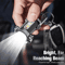 Rechargeable LED Mini Keychain Flashlight Pocket Torch For Camping 5